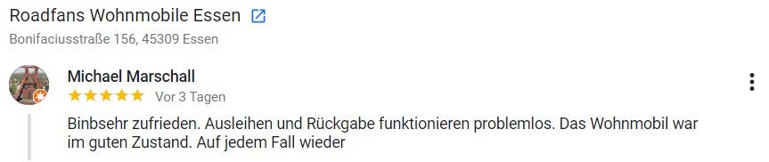 Kundenfeedback Google