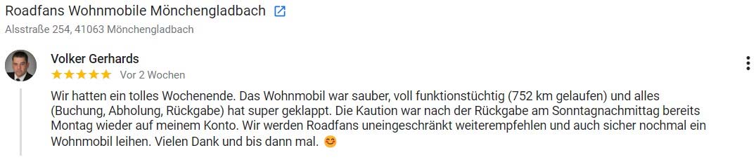 Kundenfeedback Google