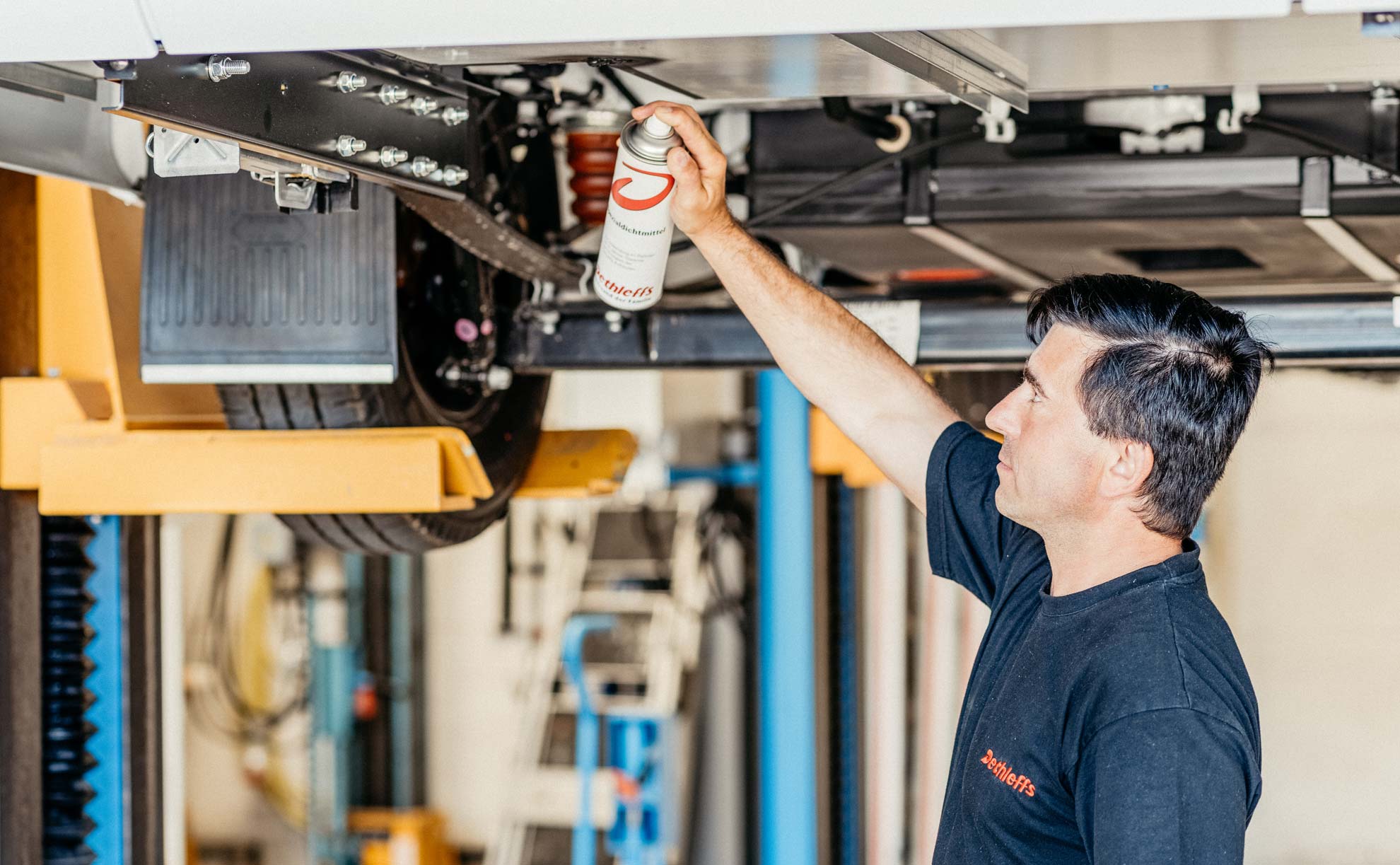 Wohnmobil Werkstatt bei Roadfans