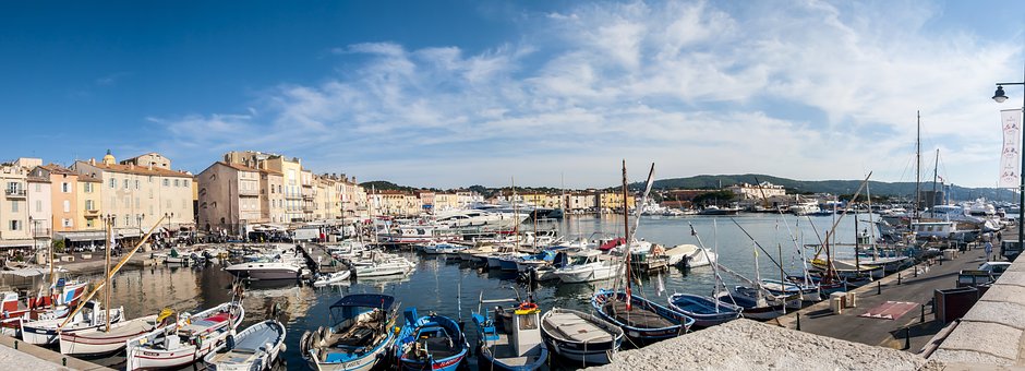 Womo Tour Südfrankreich - Blick auf den Hafen an der Côte d'Azur
