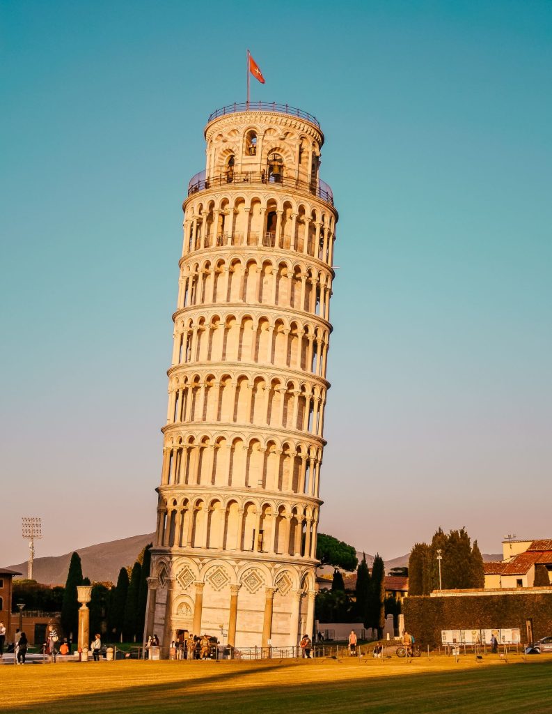 Glamping Toskana - Der schiefe Turm von Pisa